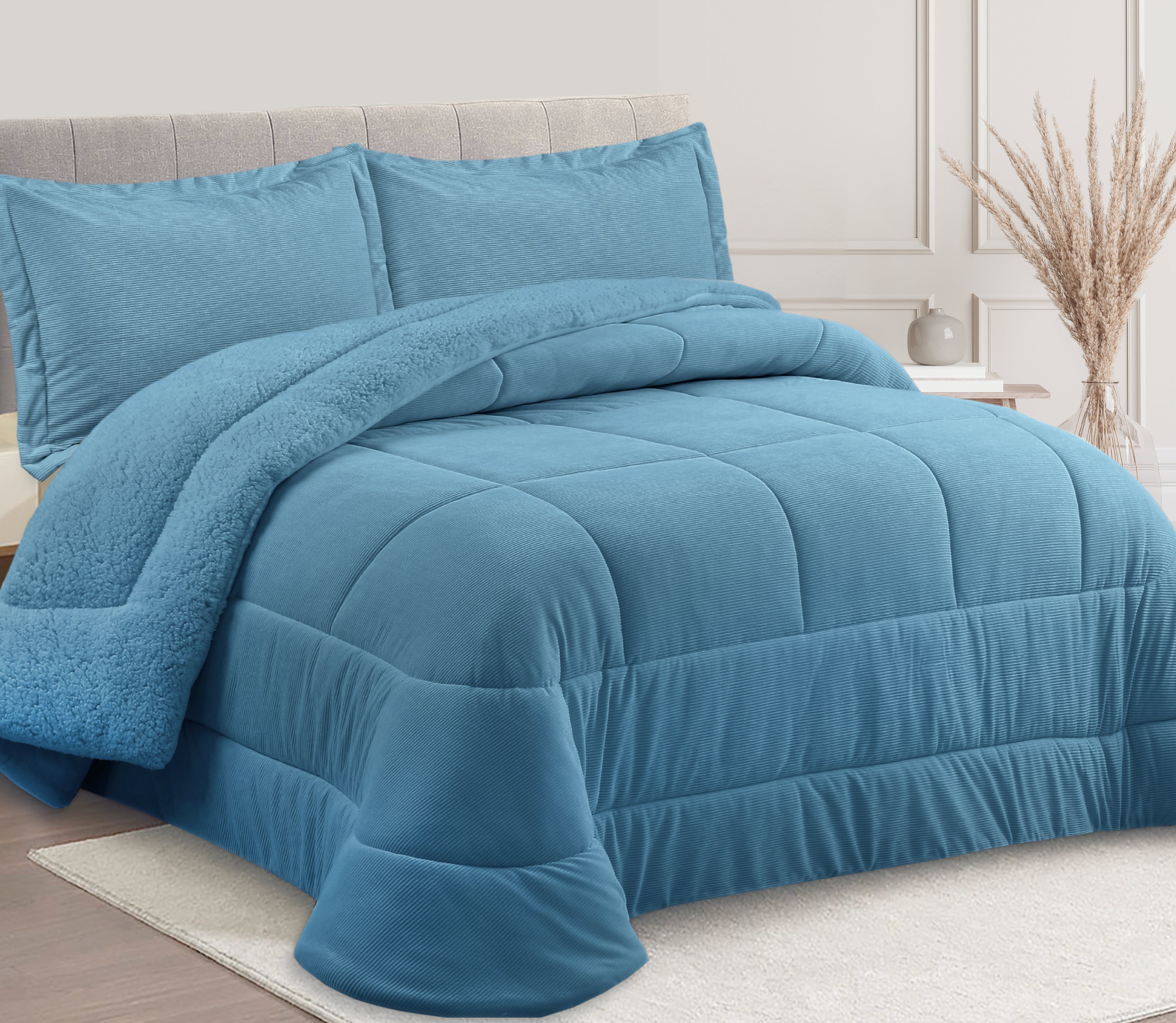 Edredones de Borreguito Lisos