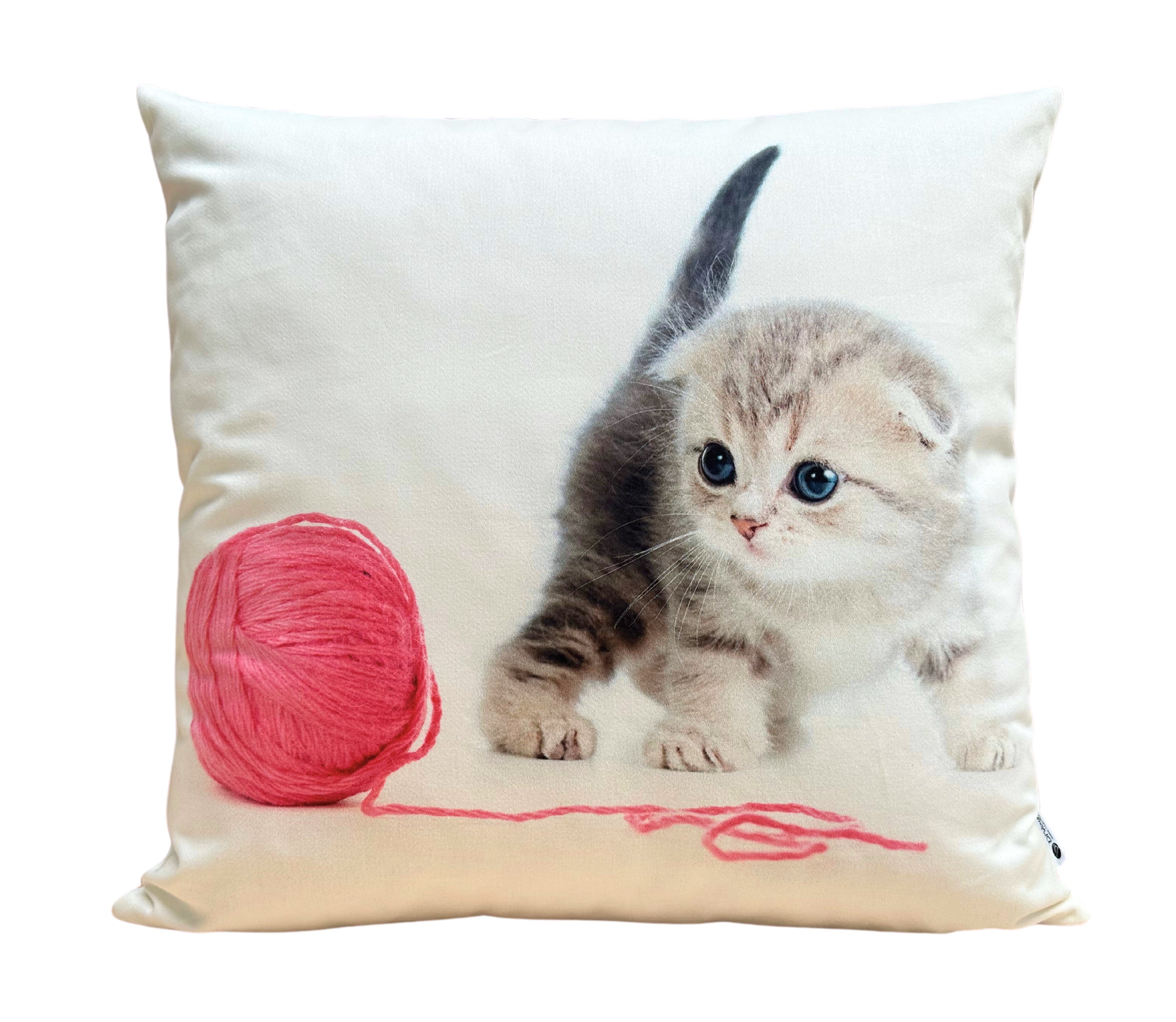 Cojín Estampado Gato 15