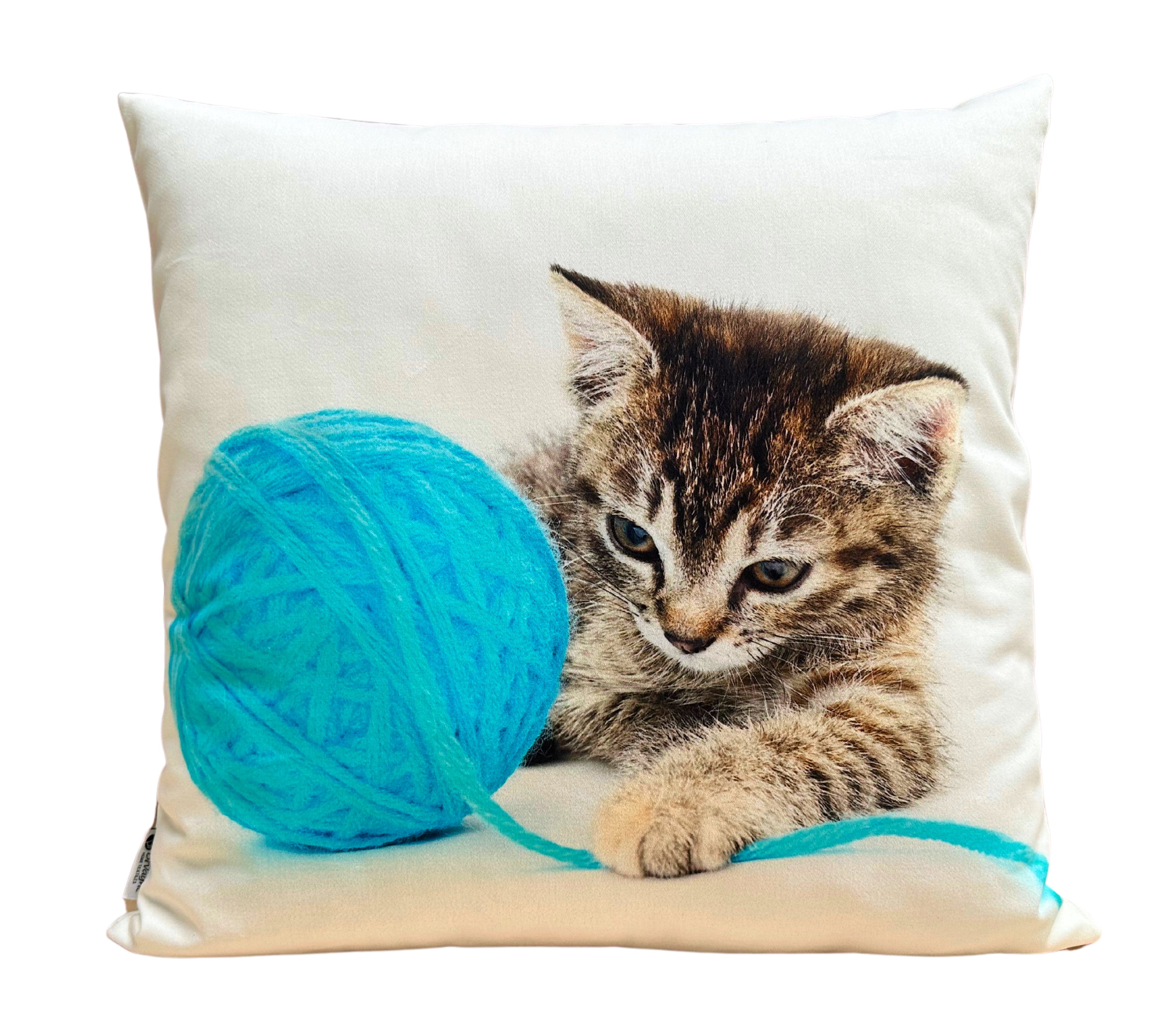 Cojín Estampado Gato 13