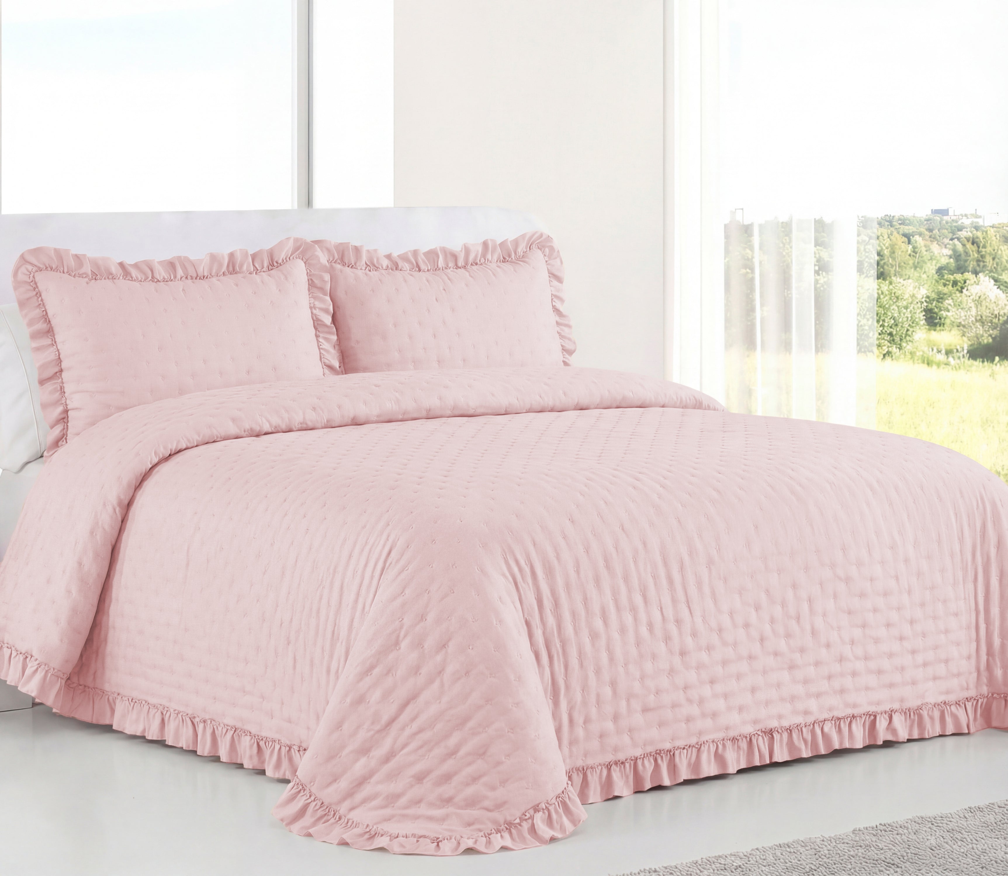 Colcha Lari Rosa
