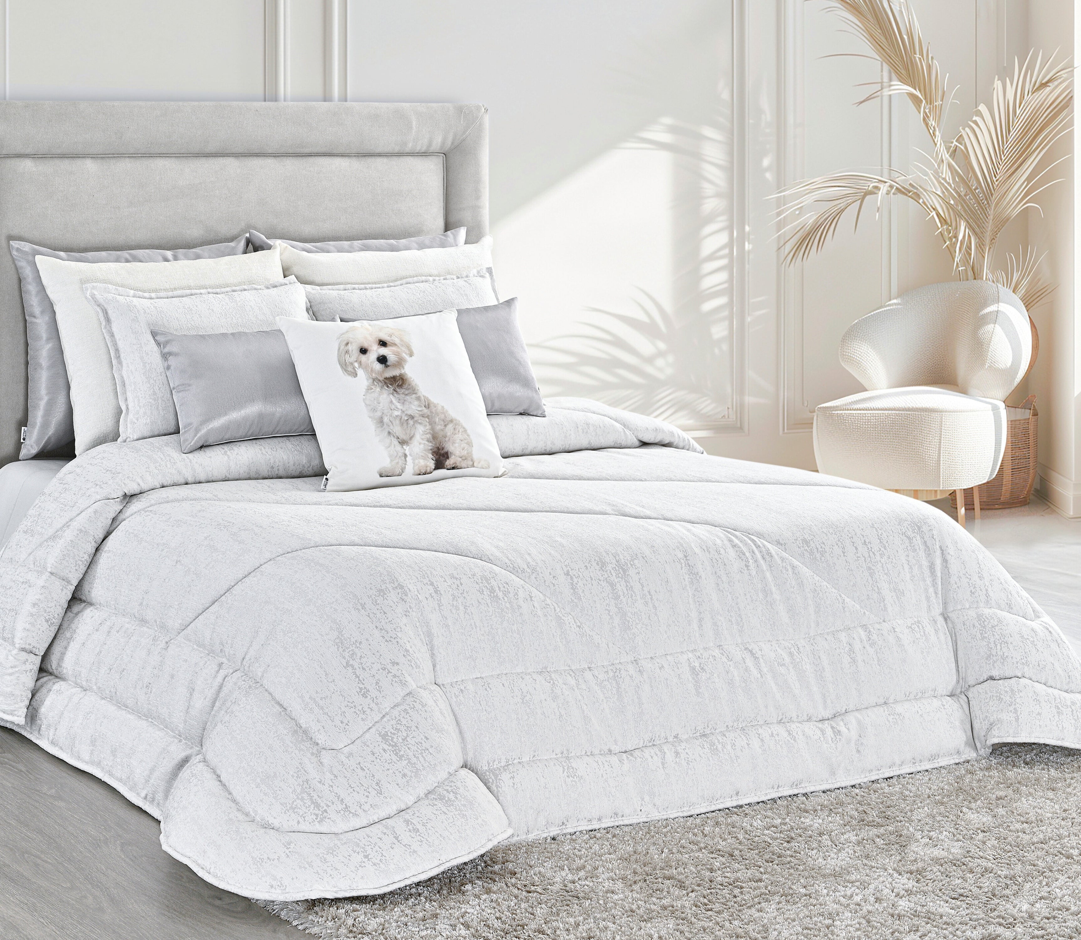 Edredón Danis Plateado