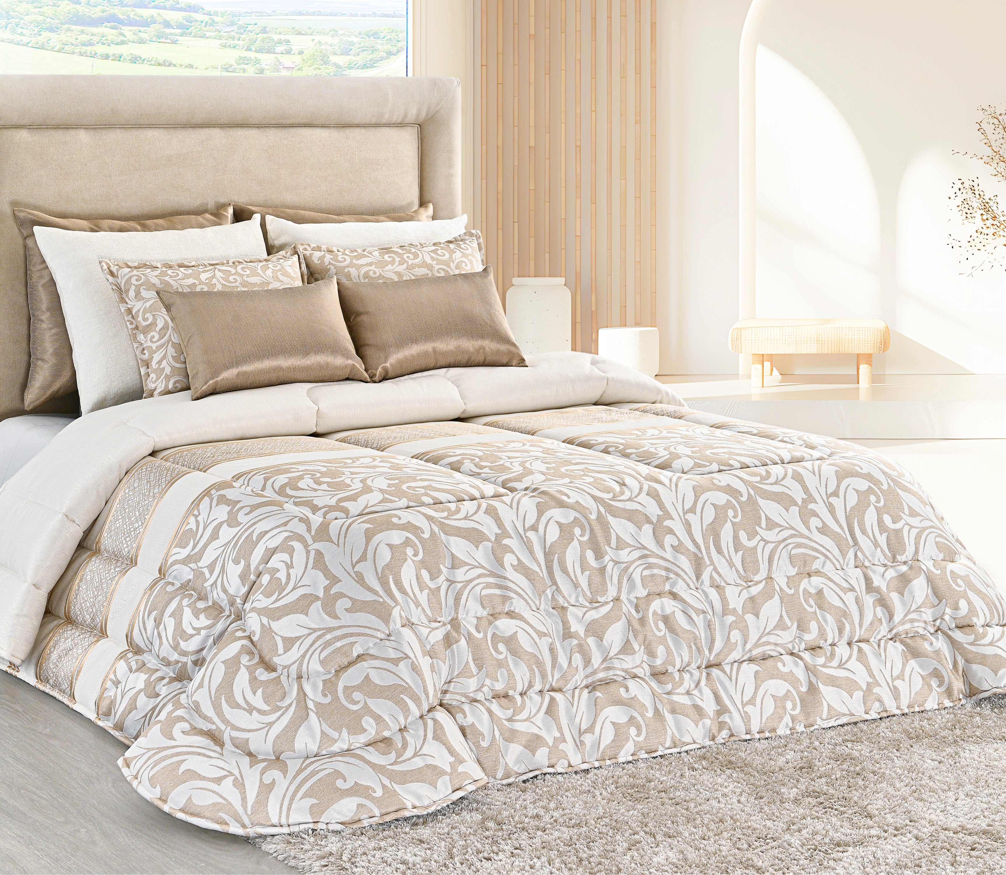 Edredón Versani Dorado