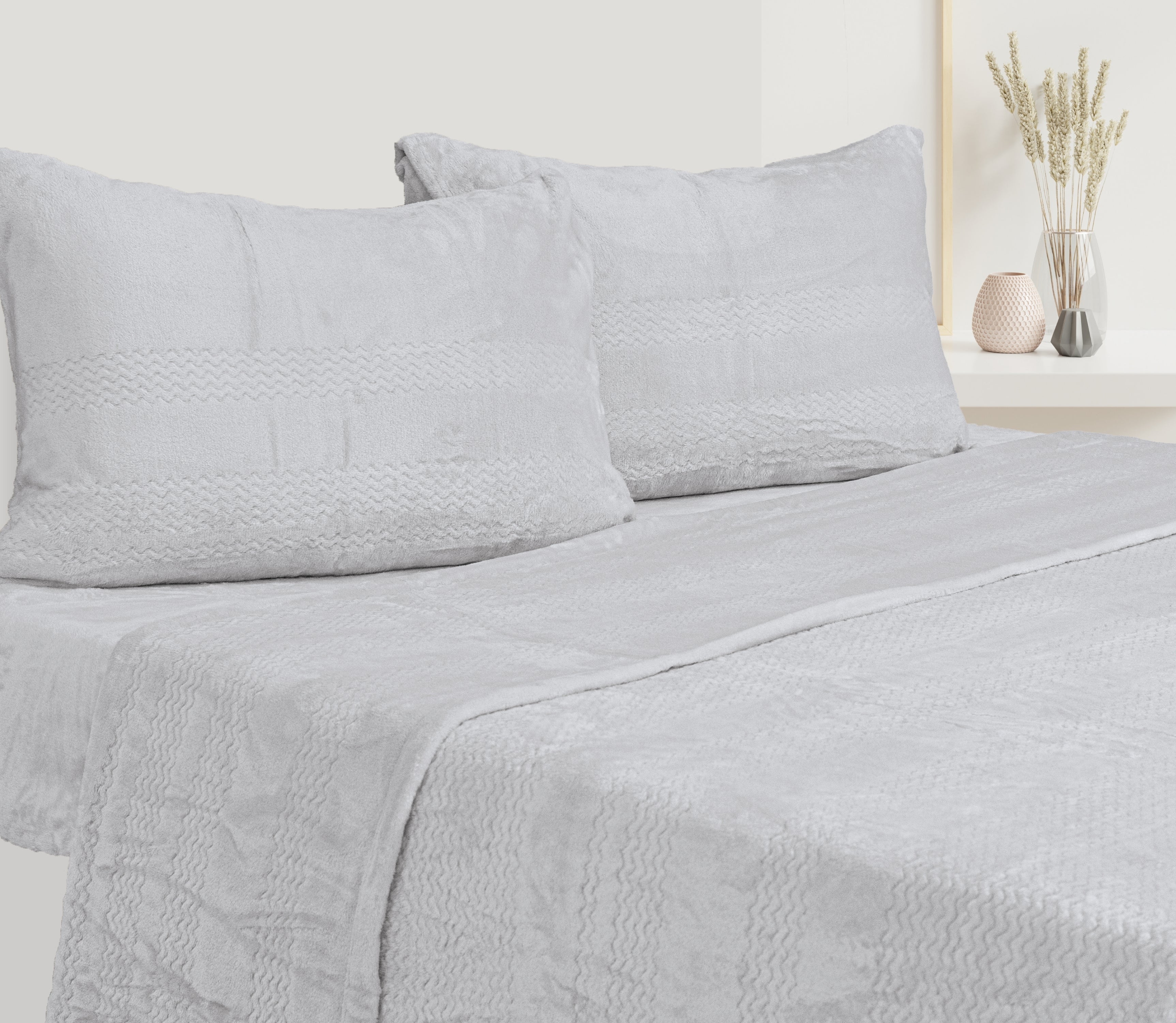 Sábanas Polares en Microlina Cloe Gris