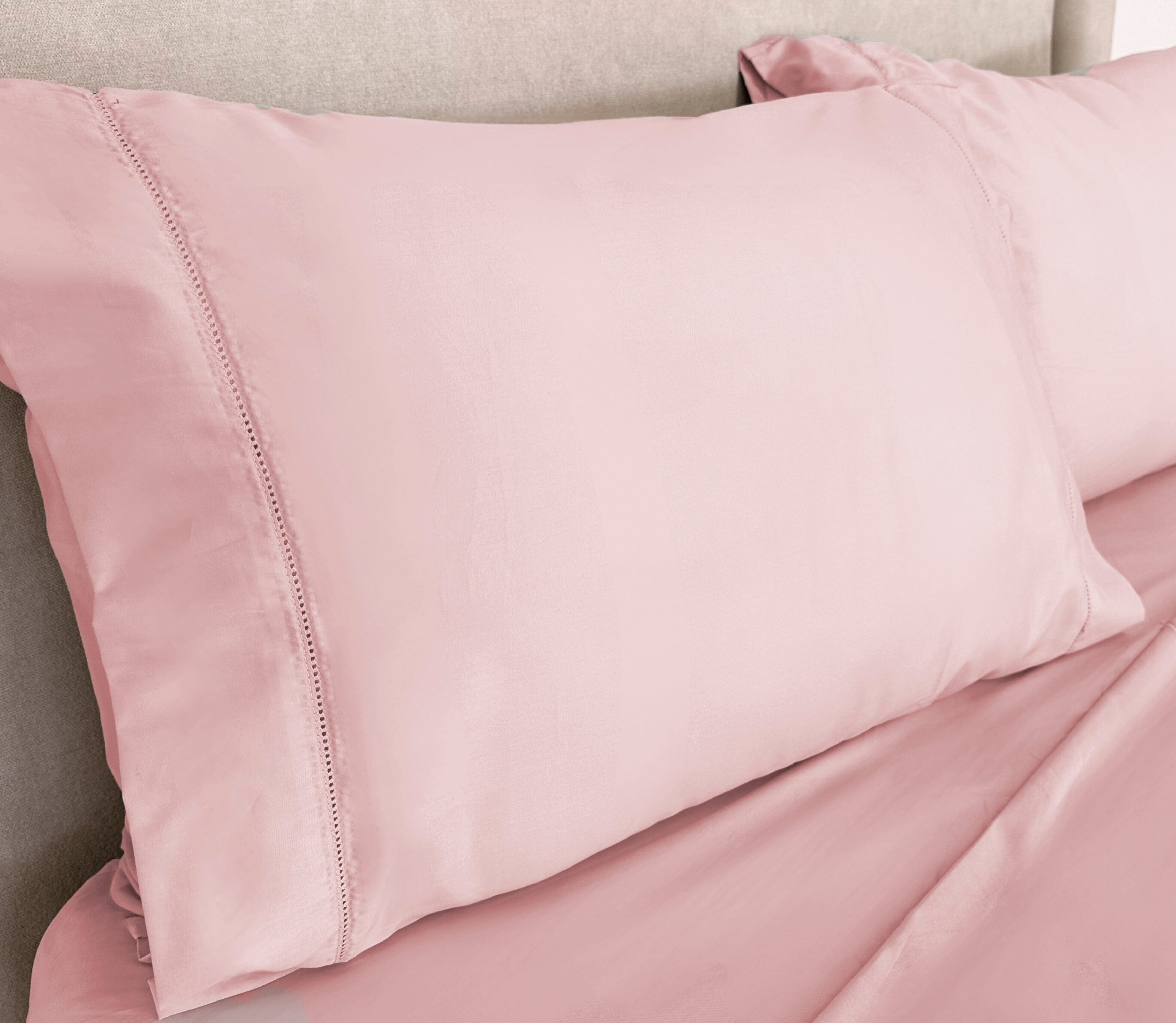Sábanas en Satén (300 Hilos) Sean Rosa
