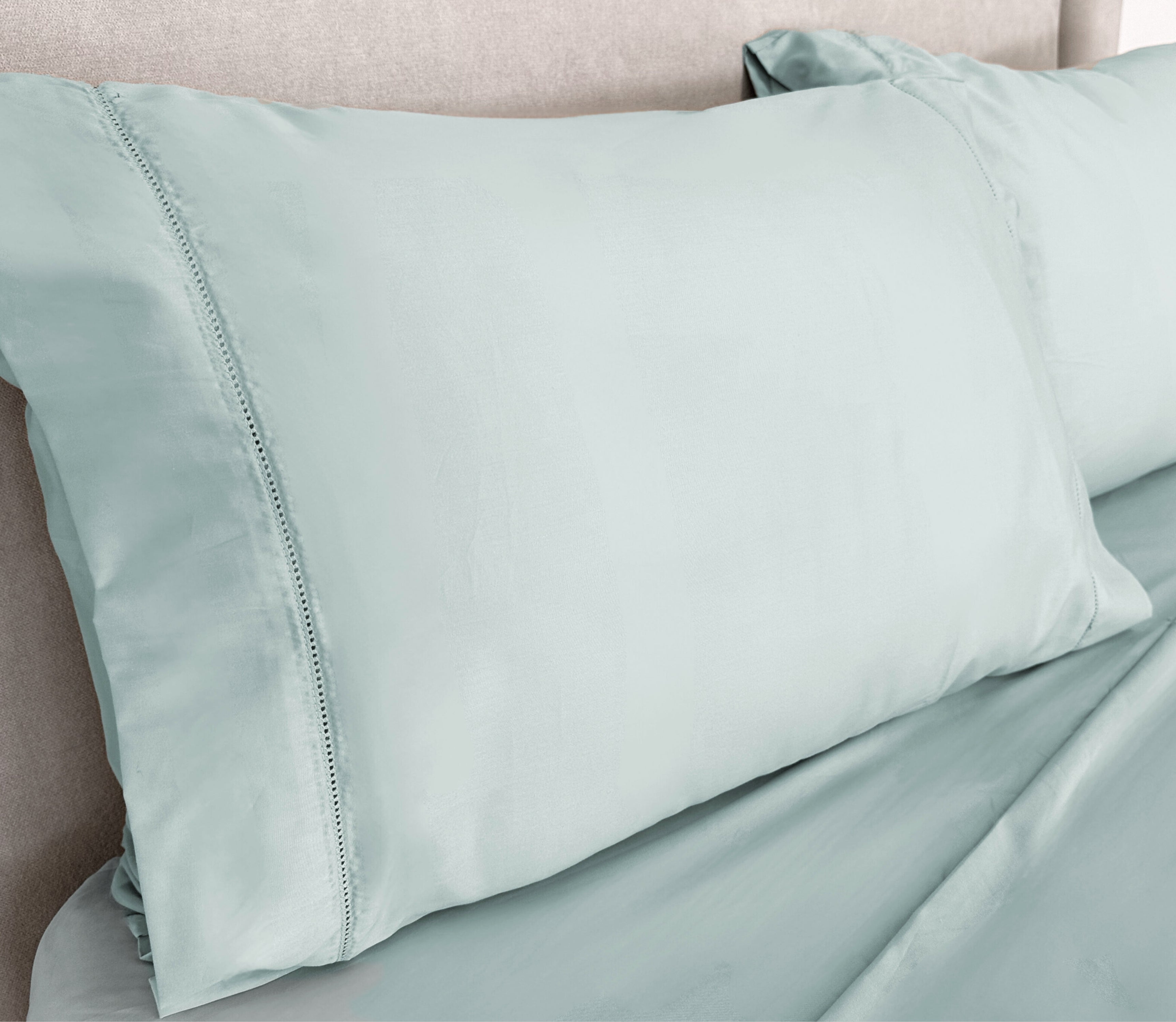 Sábanas en Satén (300 Hilos) Sean Verde