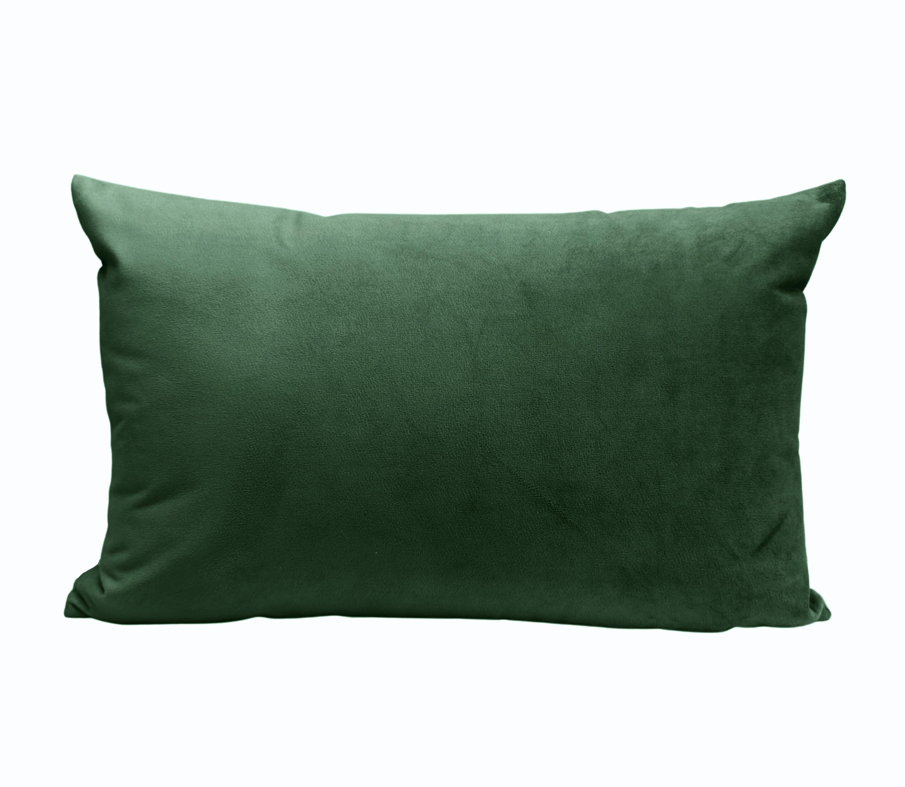 Cojín Pequeño Isa Verde Oscuro (30x50 cm)
