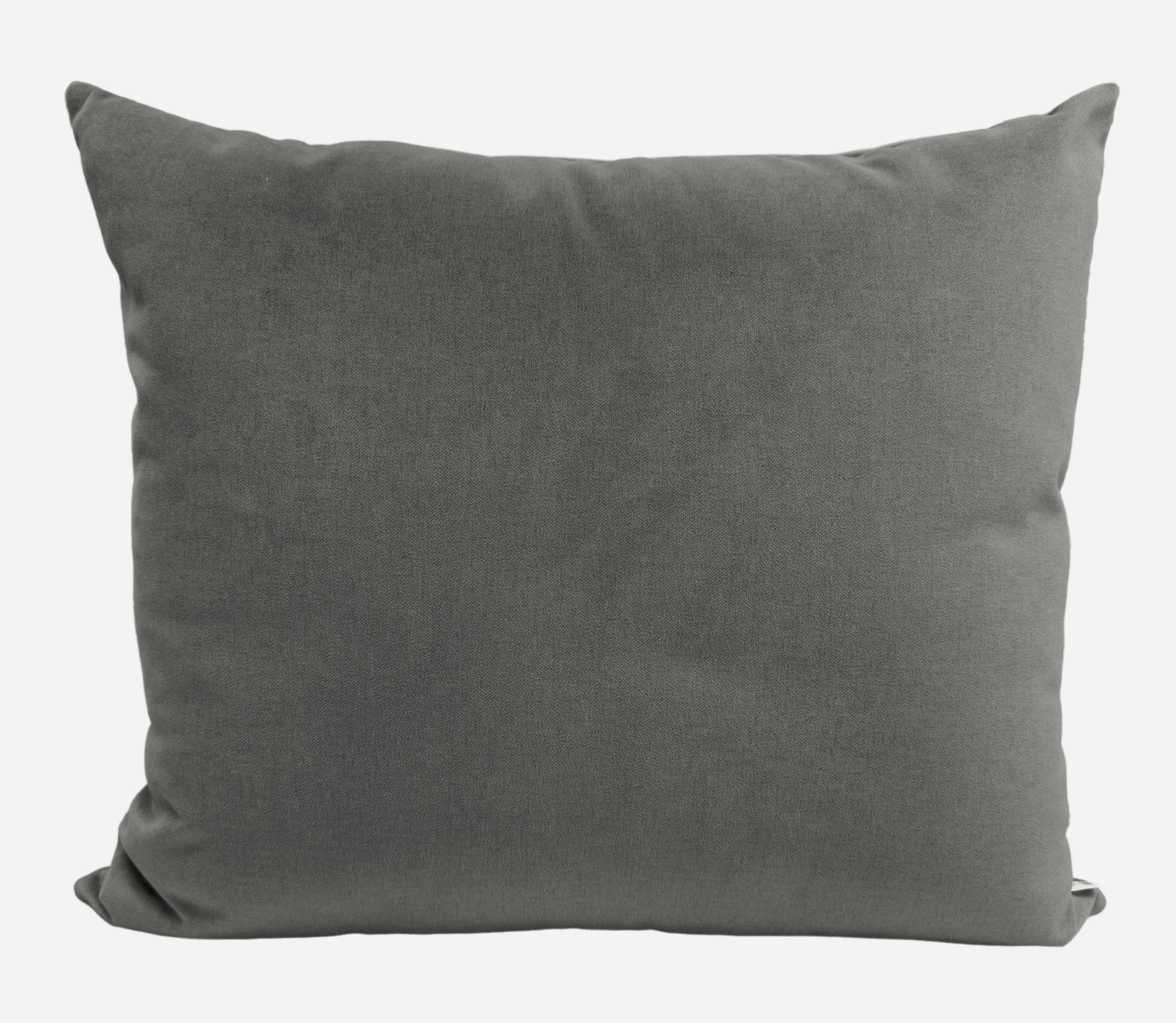 Cojín Grande Douro Gris Oscuro (55x70 cm)