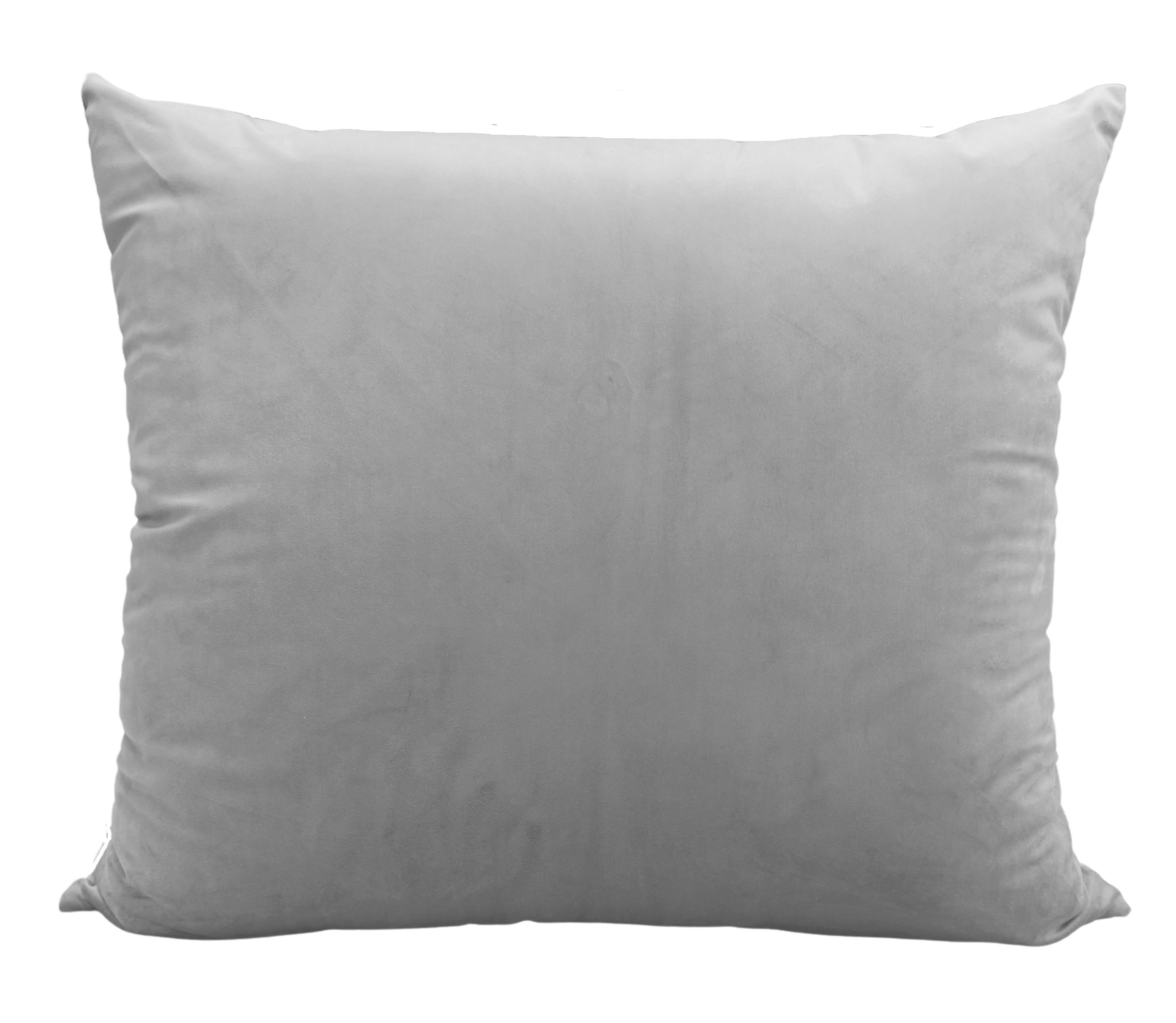 Cojín Grande Isa Gris Claro (55x70 cm)
