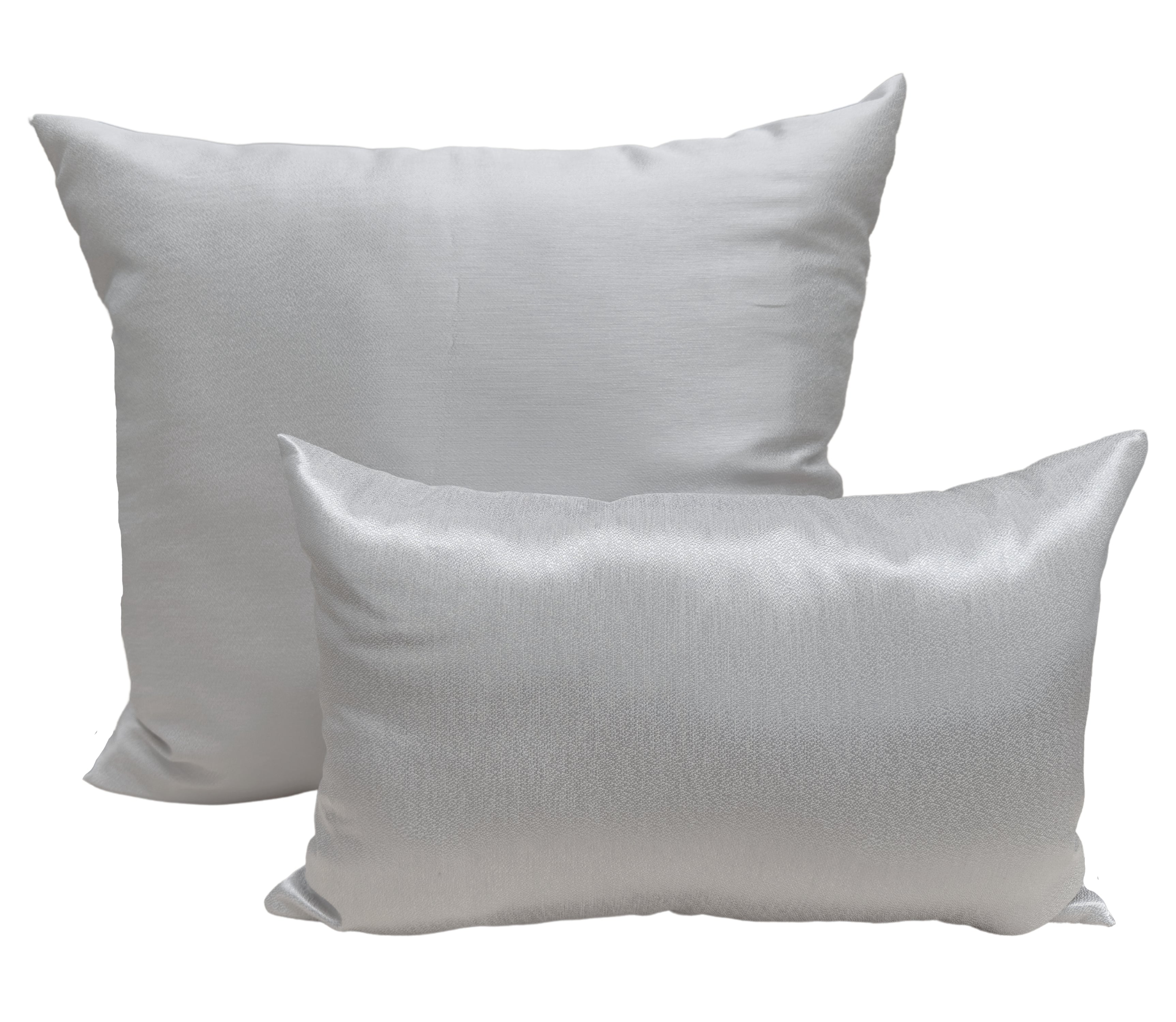 Cojín Lurex Plateado