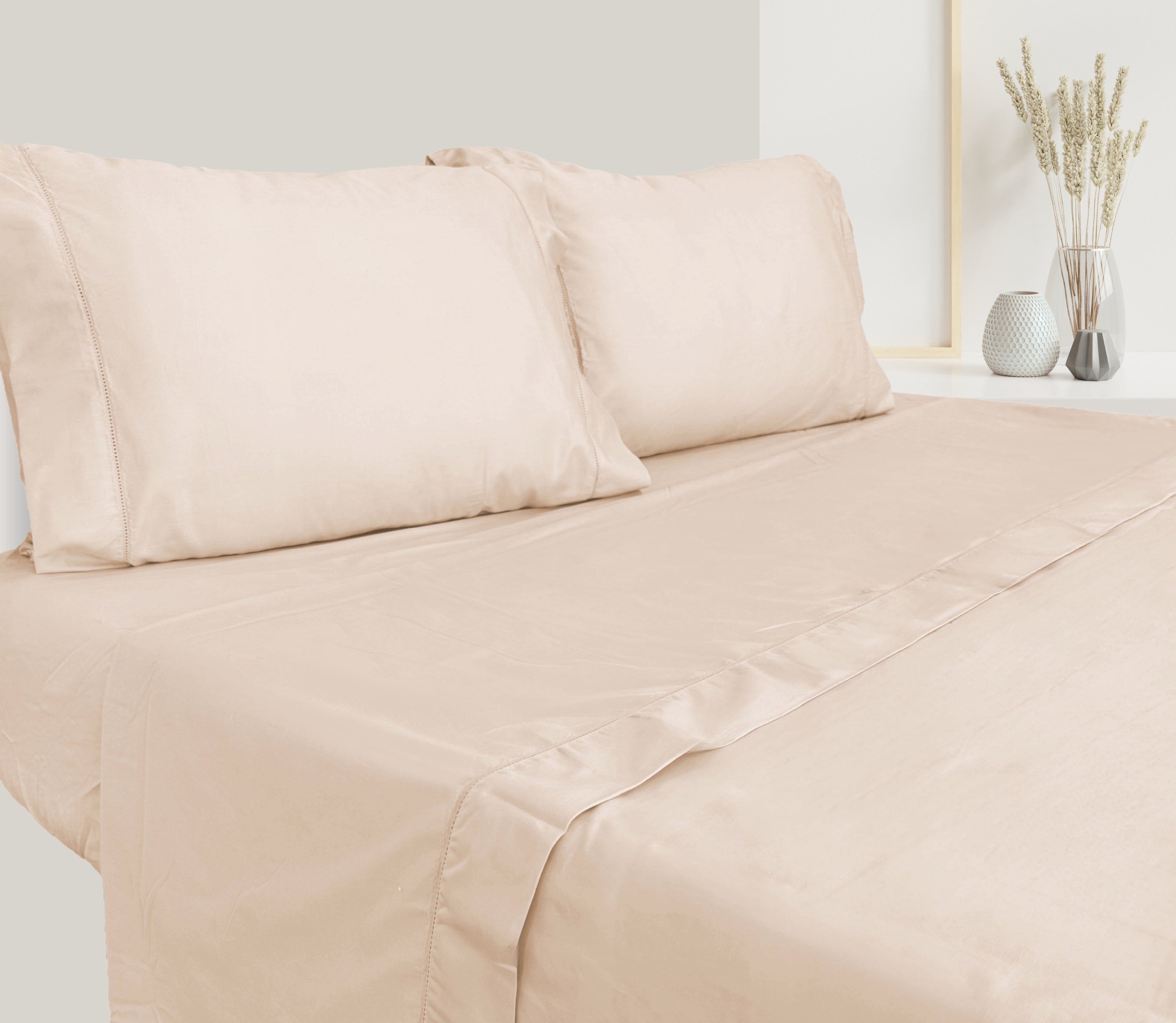 Sábanas en Satén Algodón (300 Hilos)