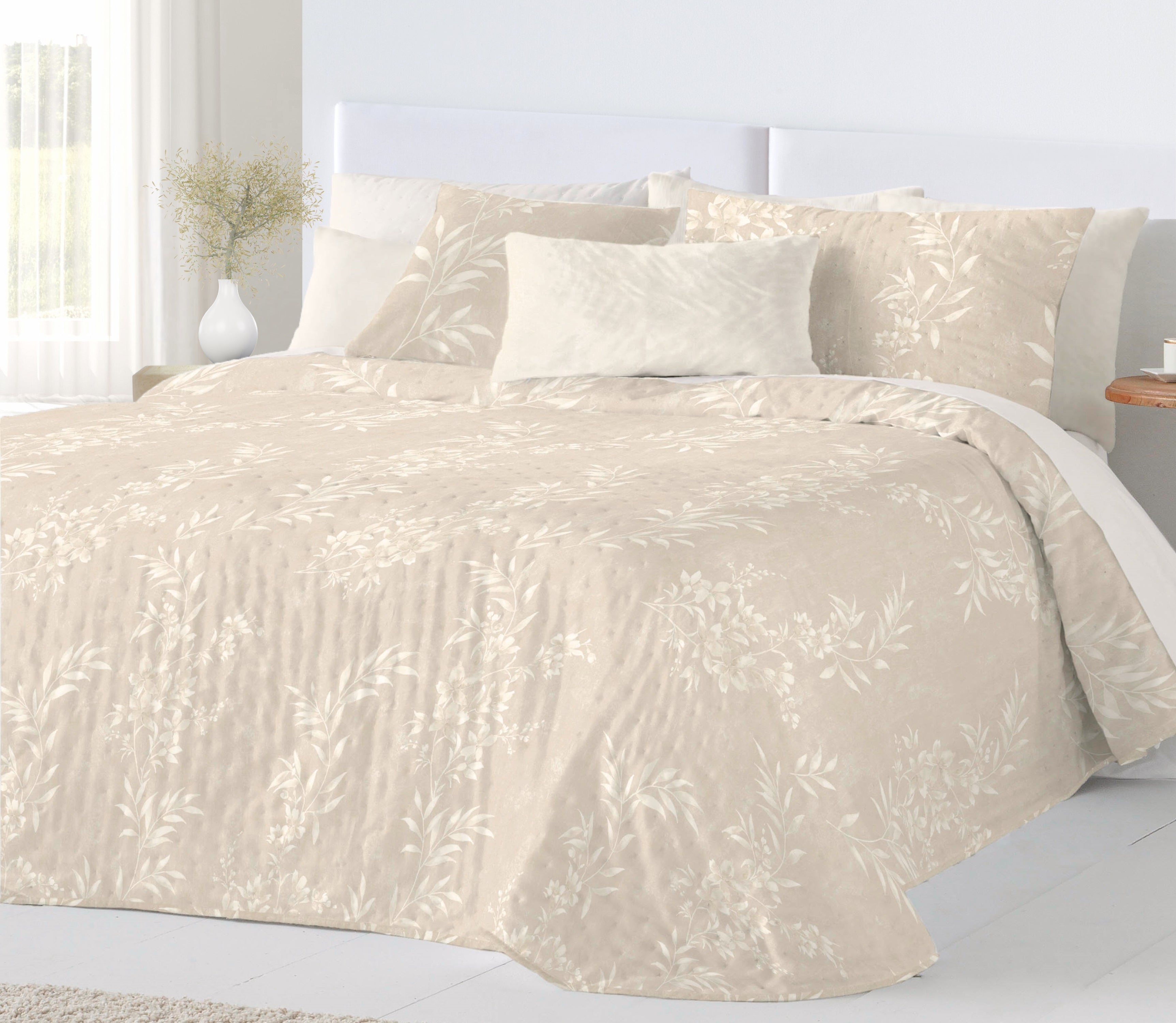 Colcha Adele Beige