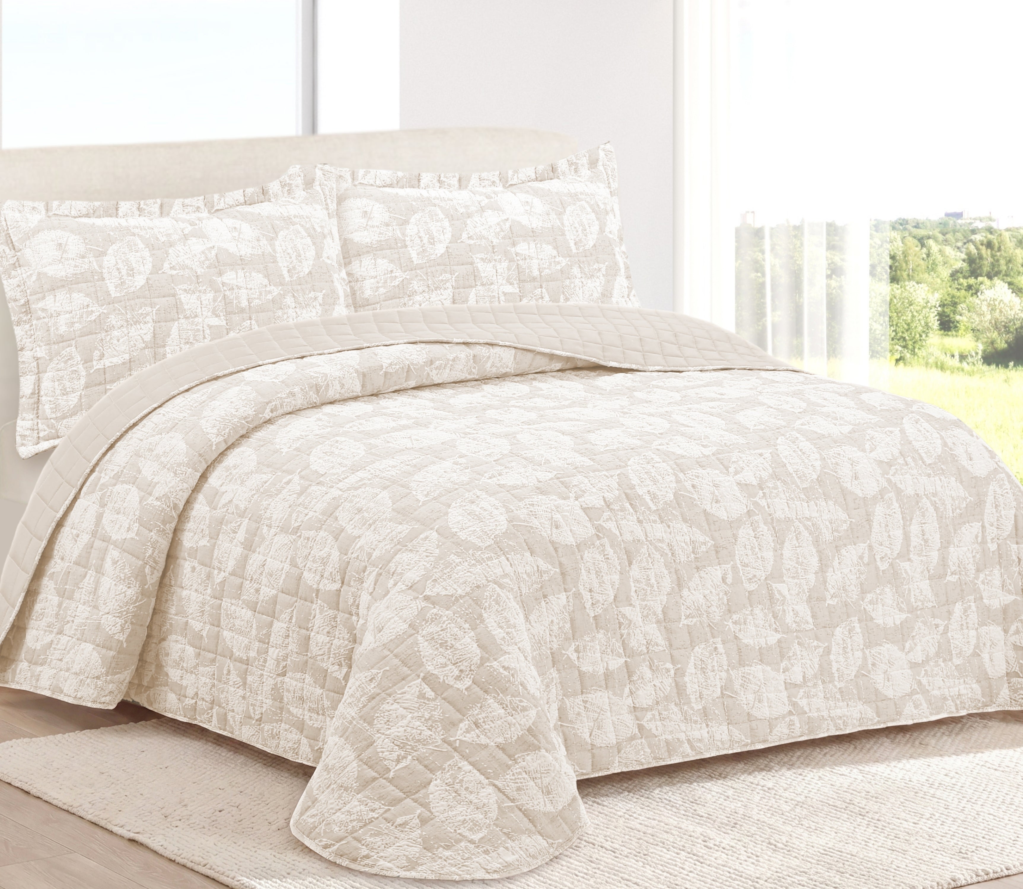 Colcha Soli Beige