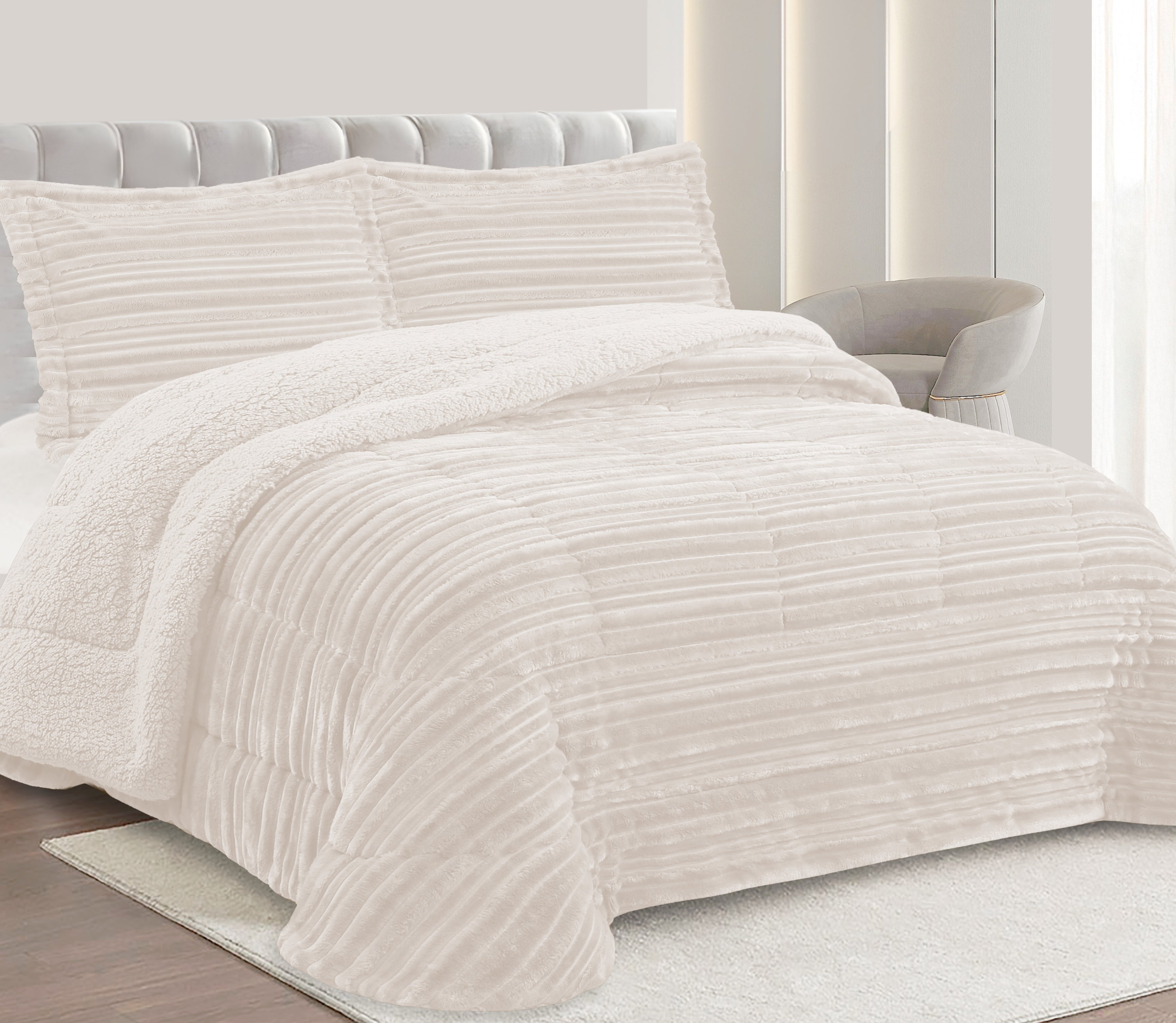 Edredón de Borreguito Nevu Perla