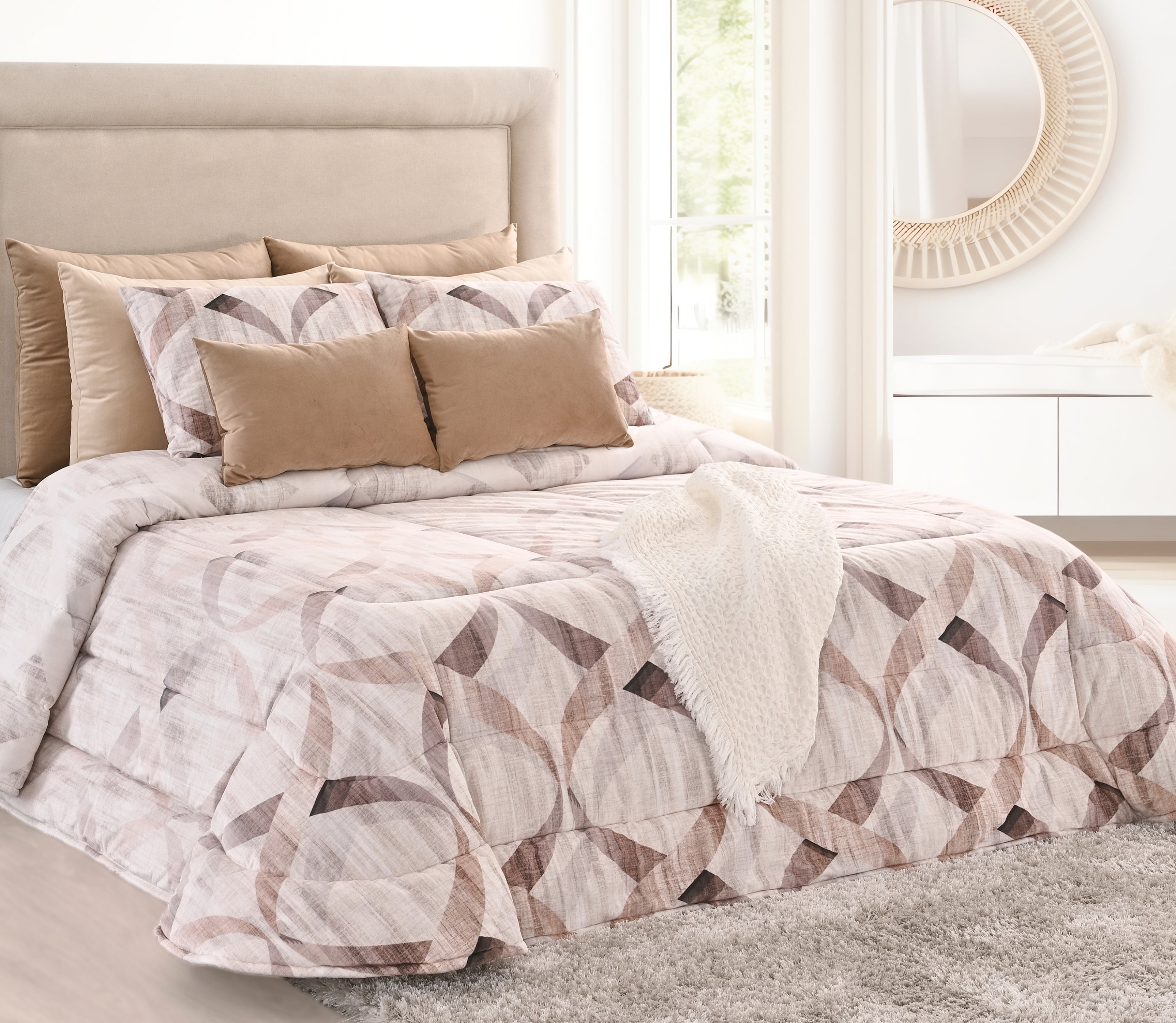 Edredón en Terciopelo Bari