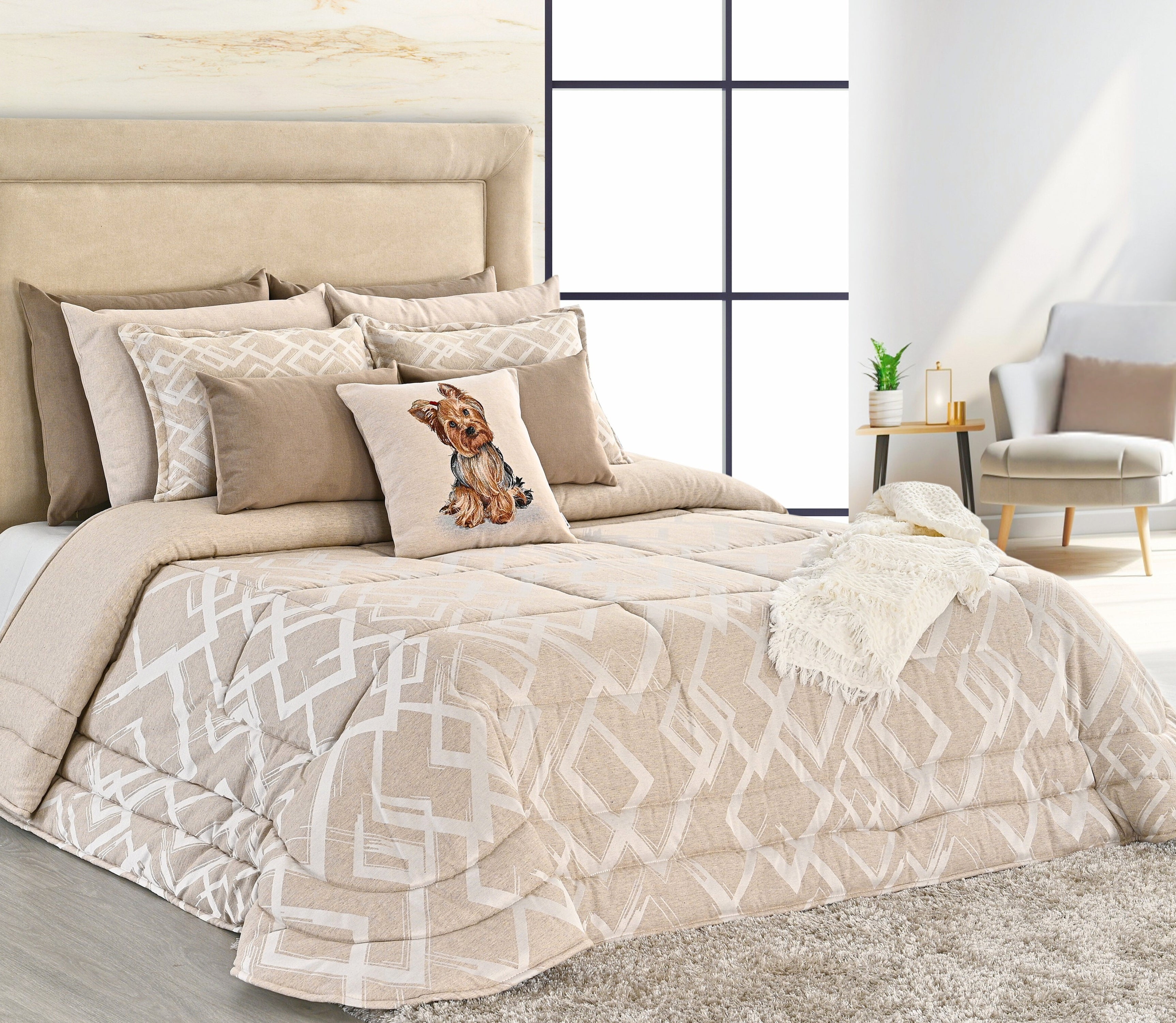 Edredón Dalva Beige