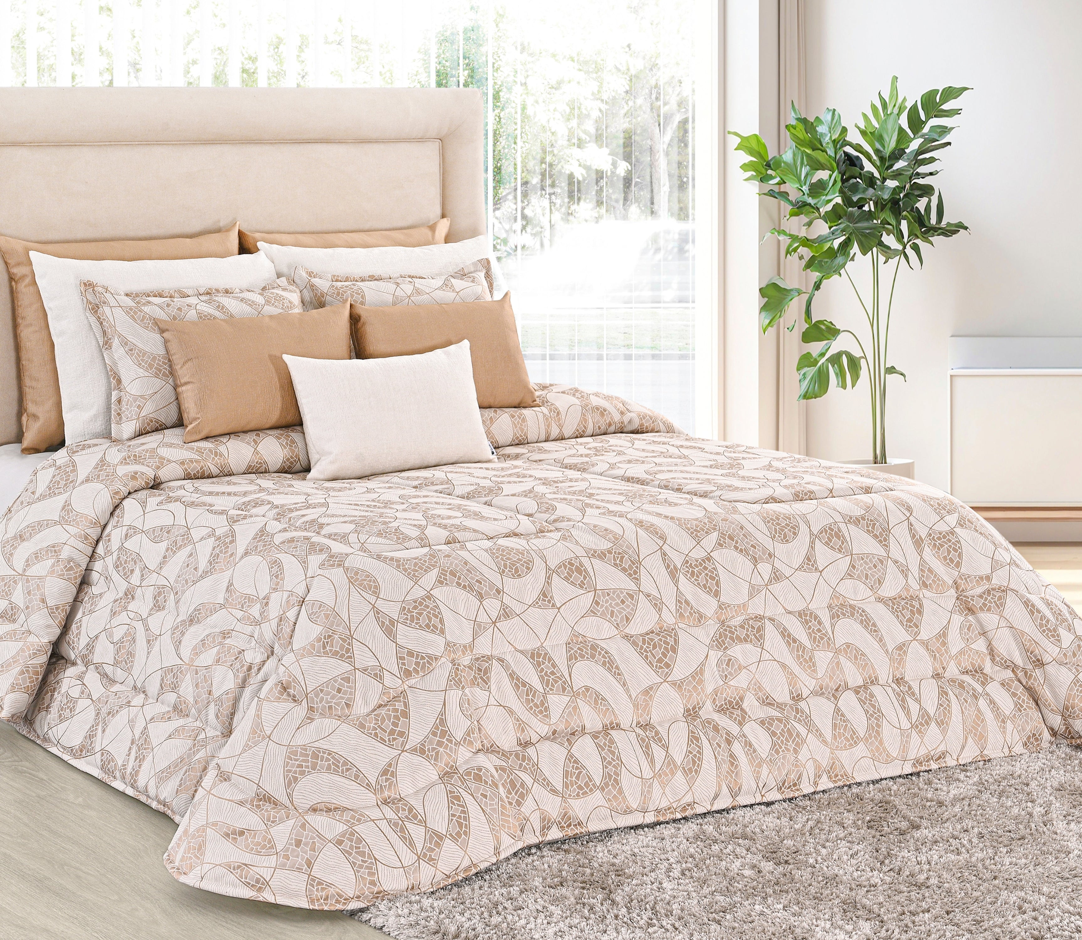 Edredón Dirce Beige