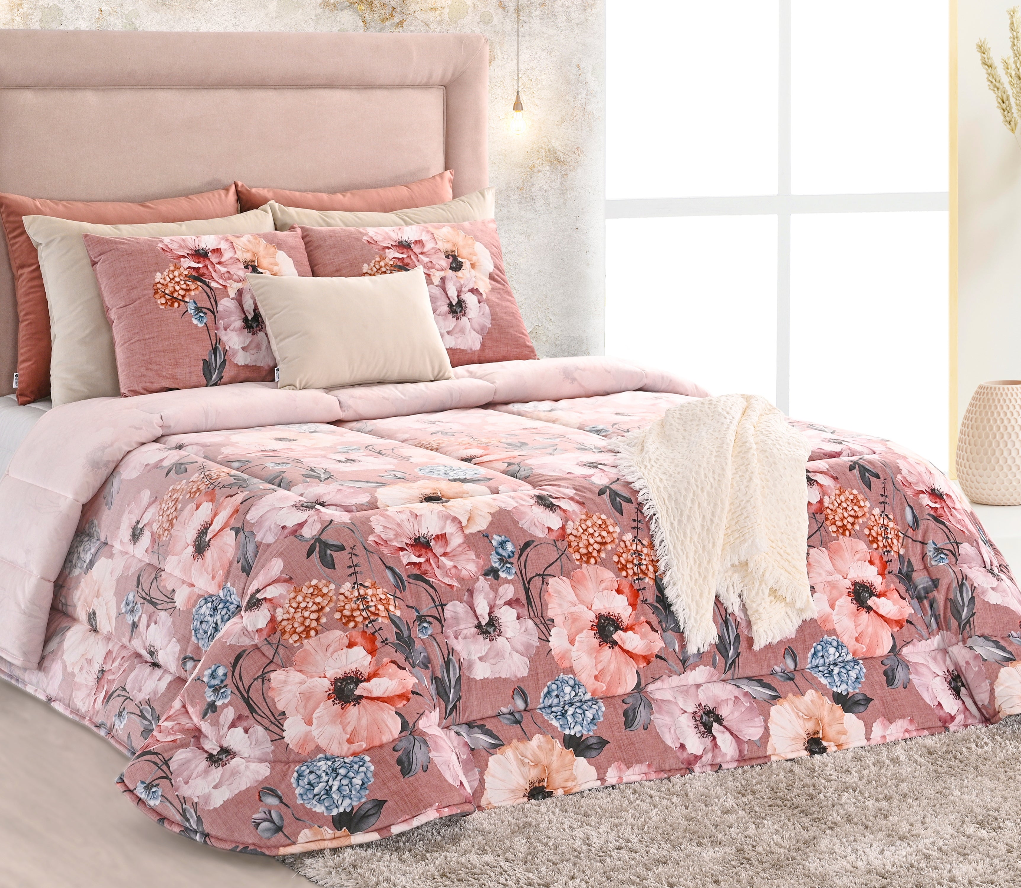 Edredón en Terciopelo Lorena