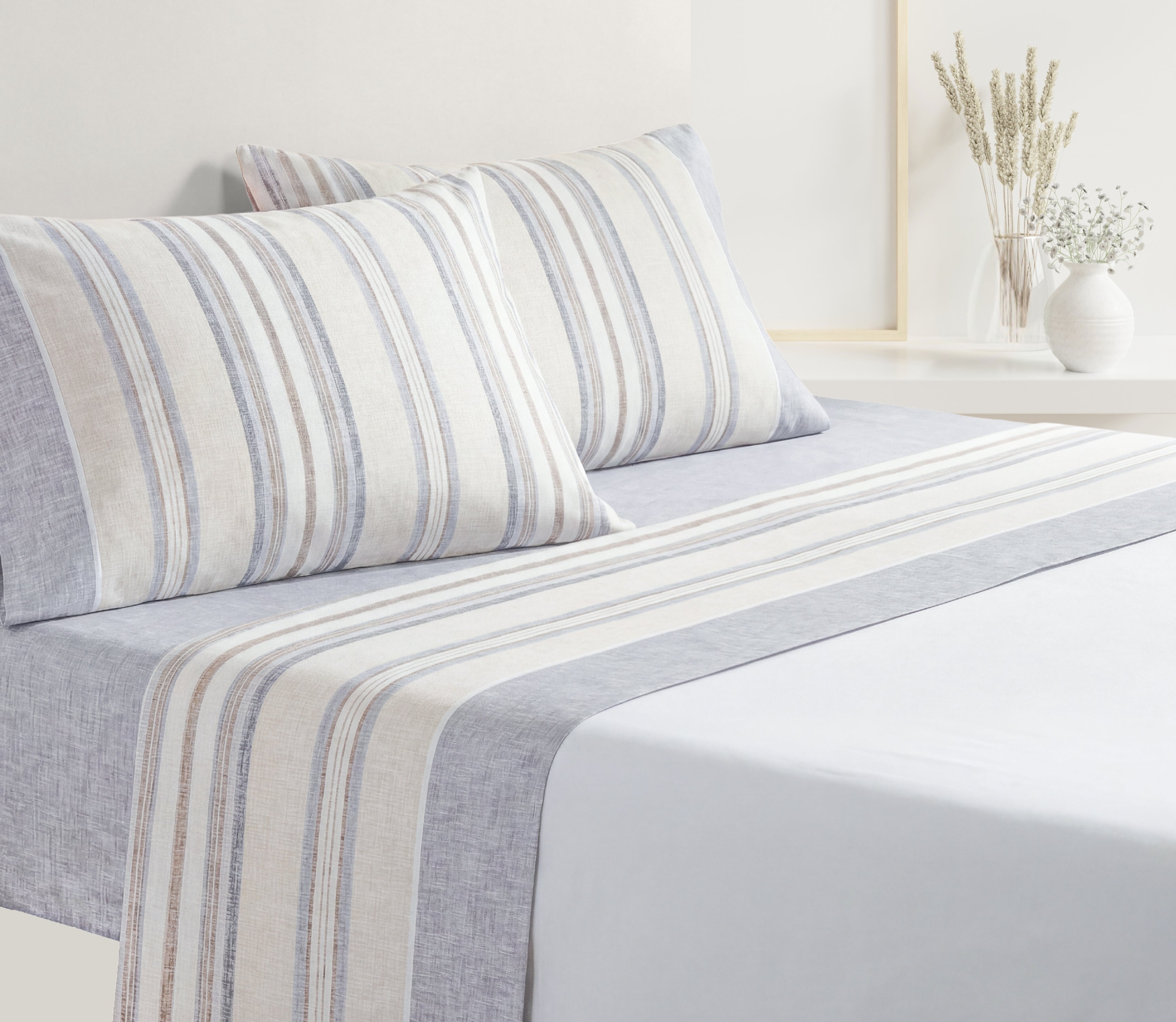 Sábanas en Algodón Niden Beige