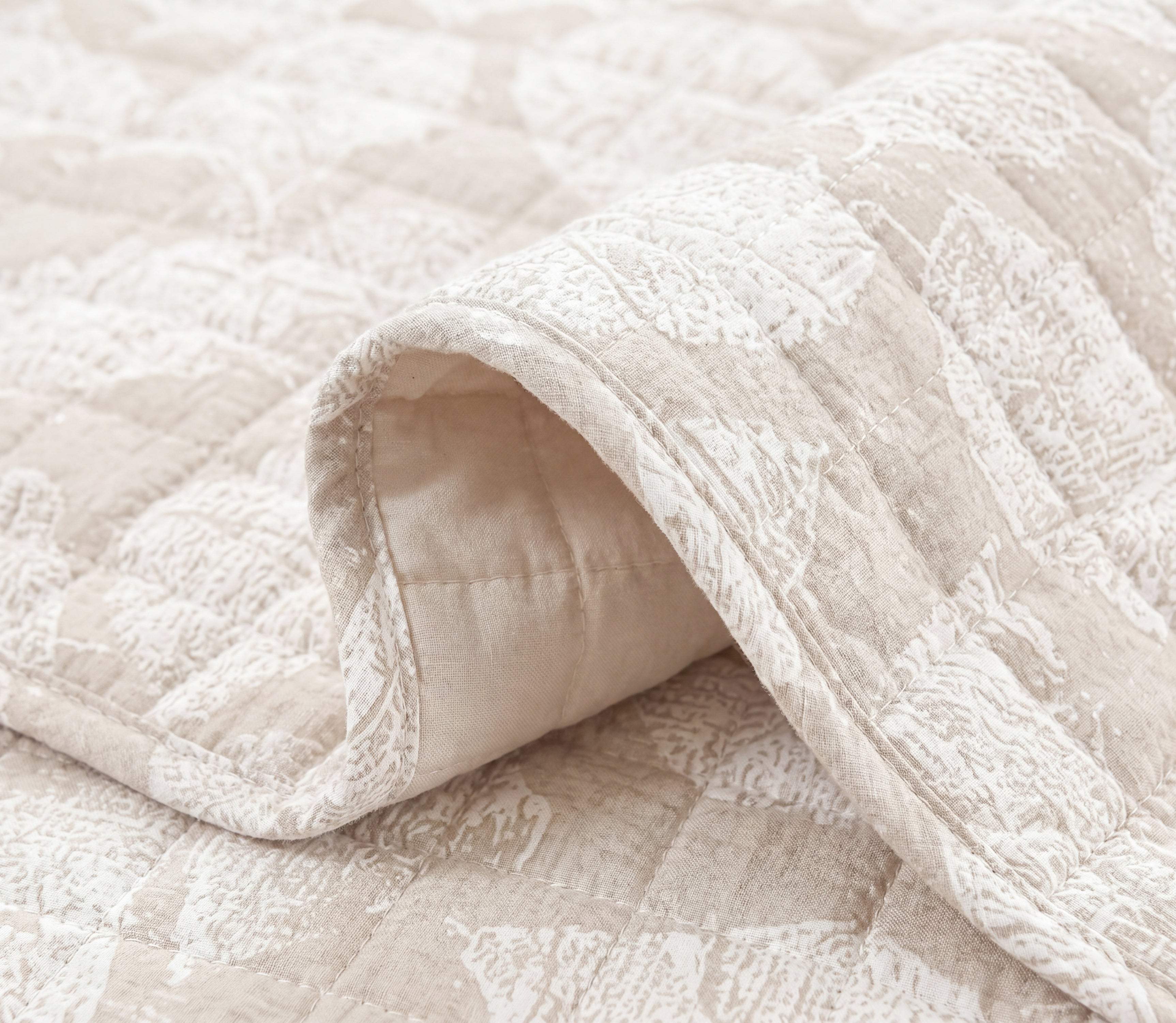Colcha Soli Beige